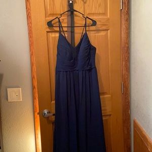 AZAZIE Blake bridesmaid’s dress in Dark Navy